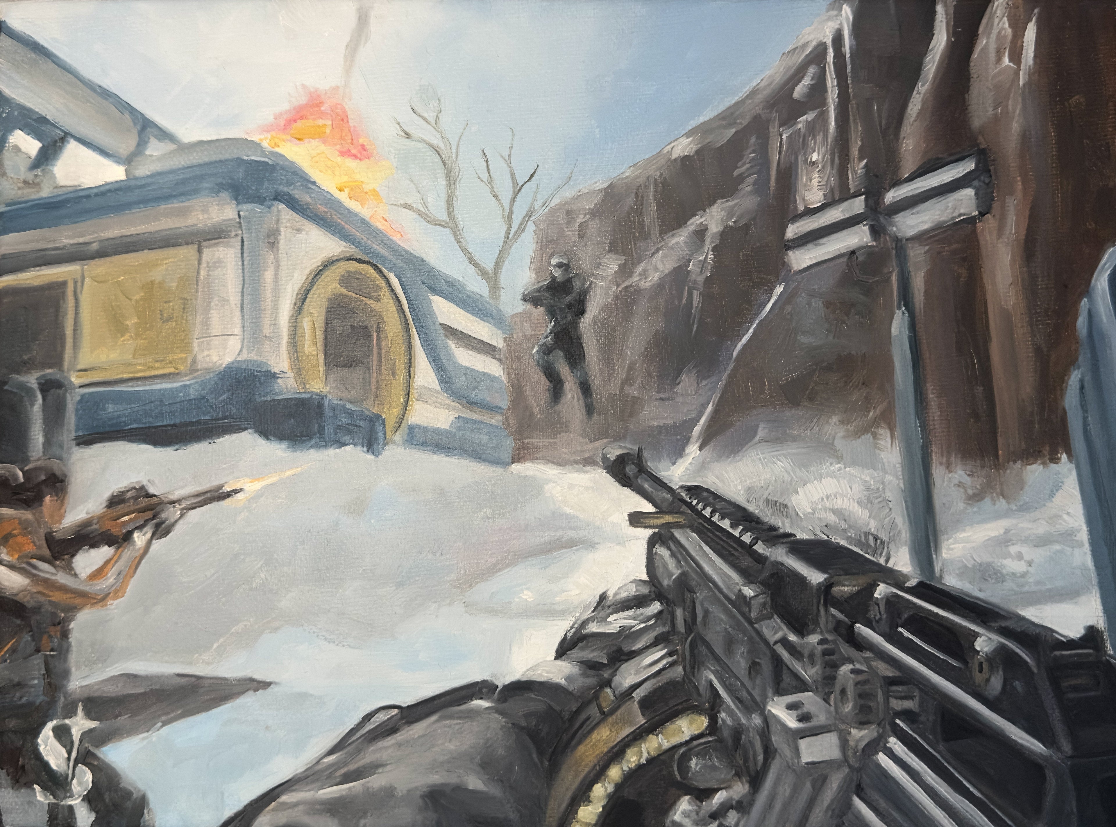 ASM1 - Bio Lab (AW) - Original Painting