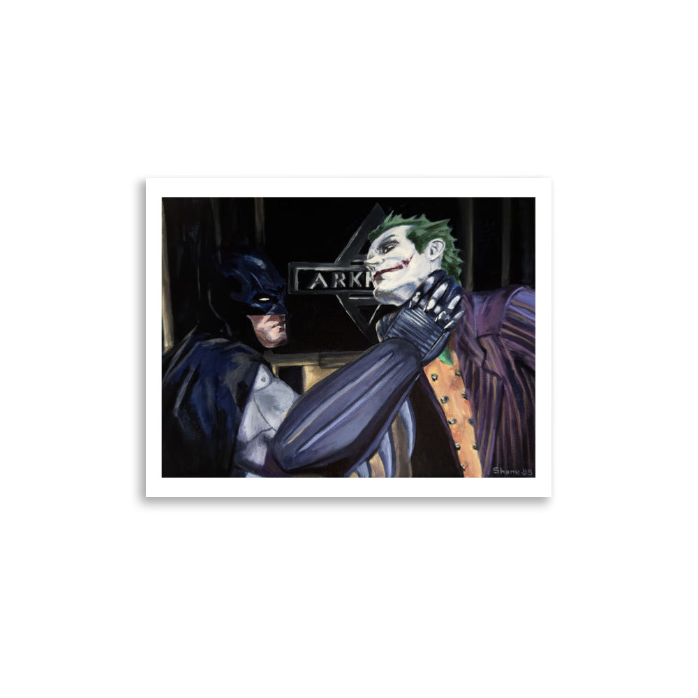 Batman Arkham Asylum - Poster Print