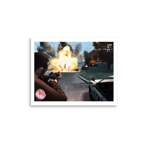 3 Star Boom (GTA) - Poster Print