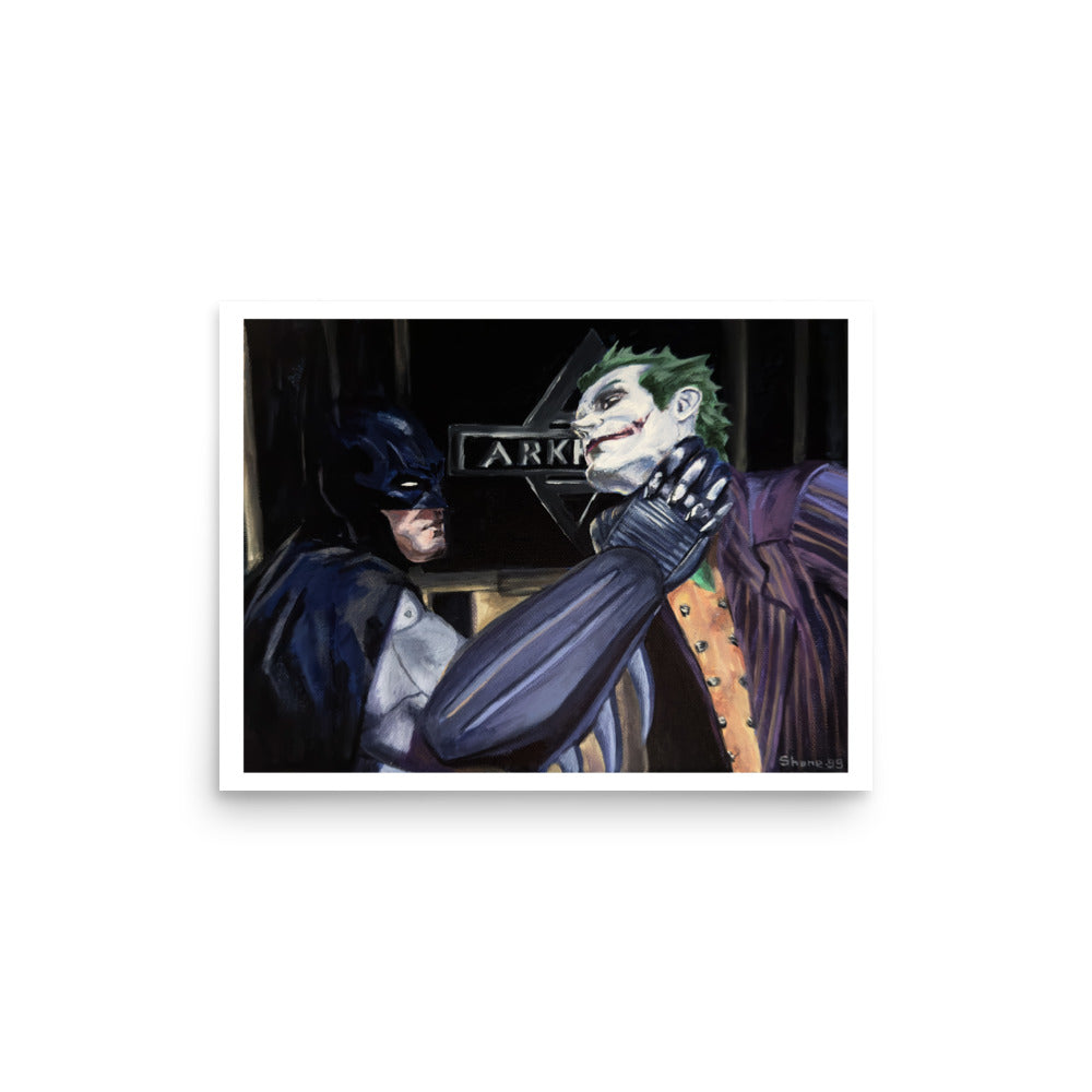 Batman Arkham Asylum - Poster Print