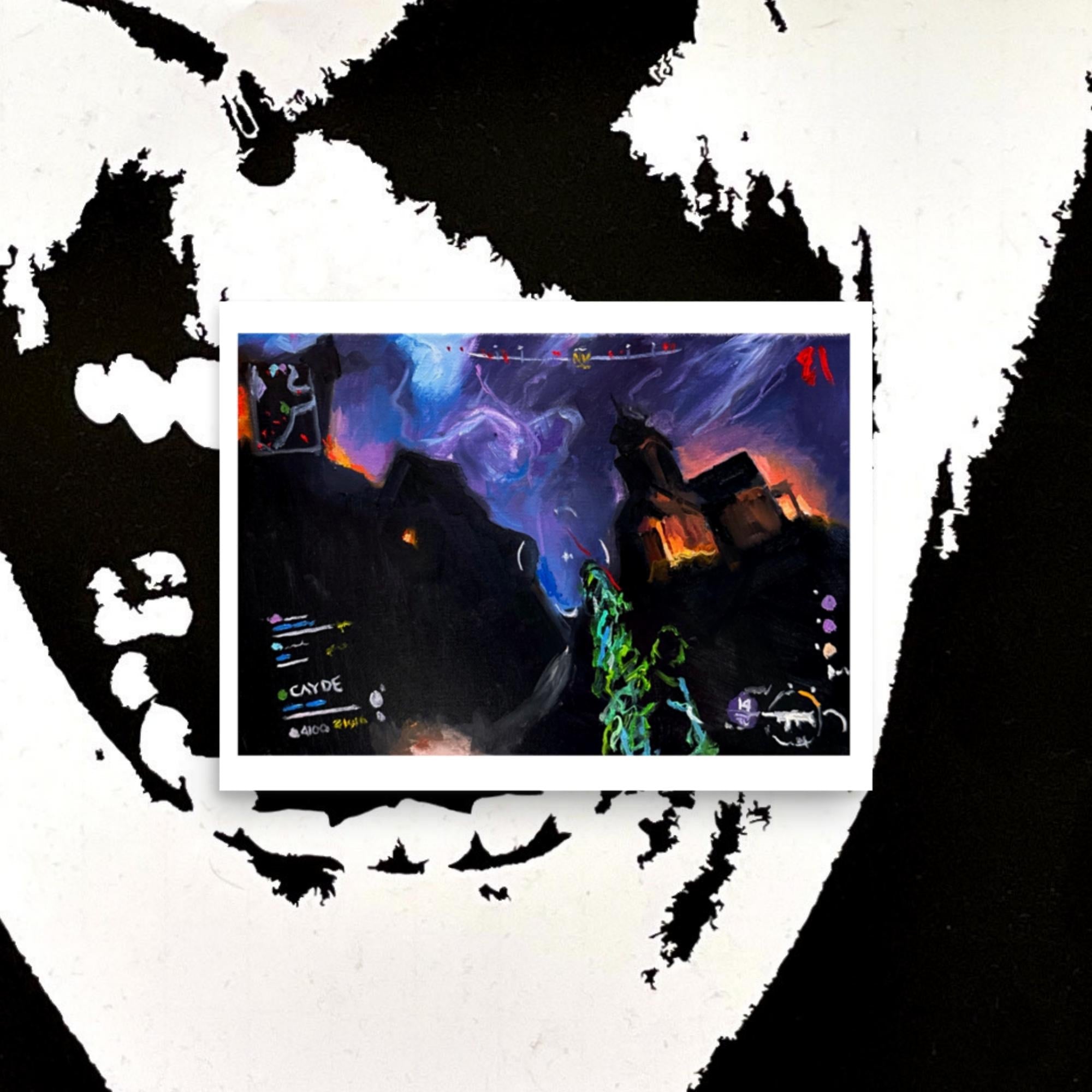 Ashes of the Damned Poster Print