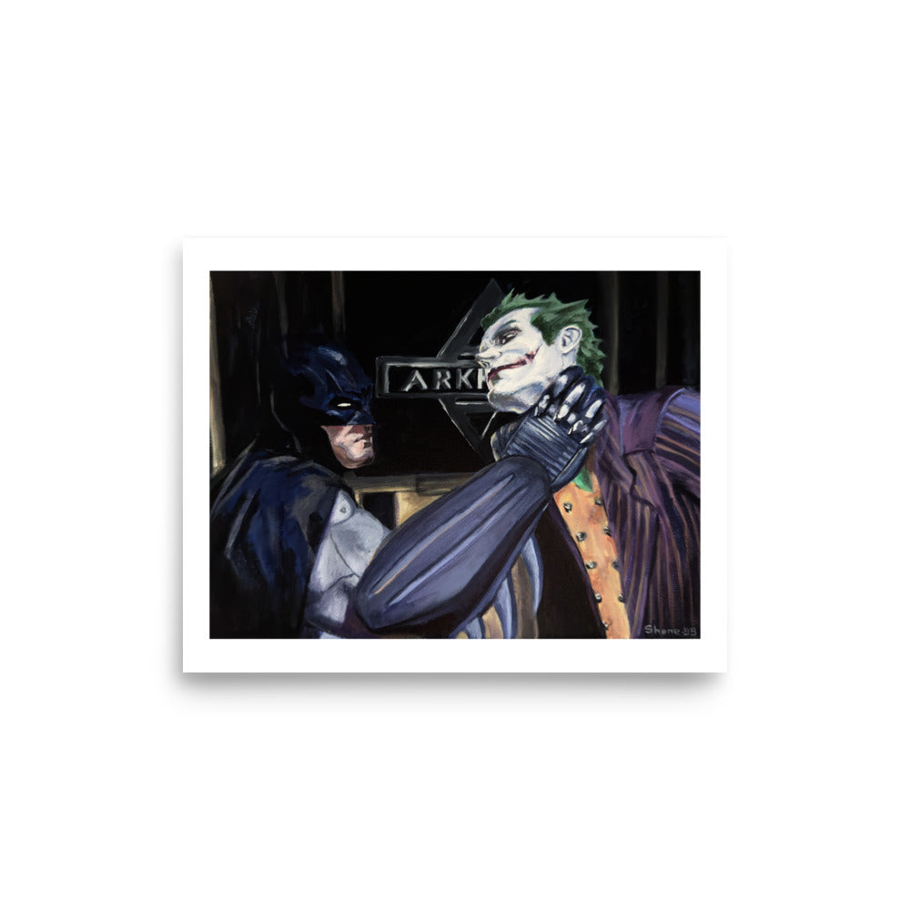 Batman Arkham Asylum - Poster Print