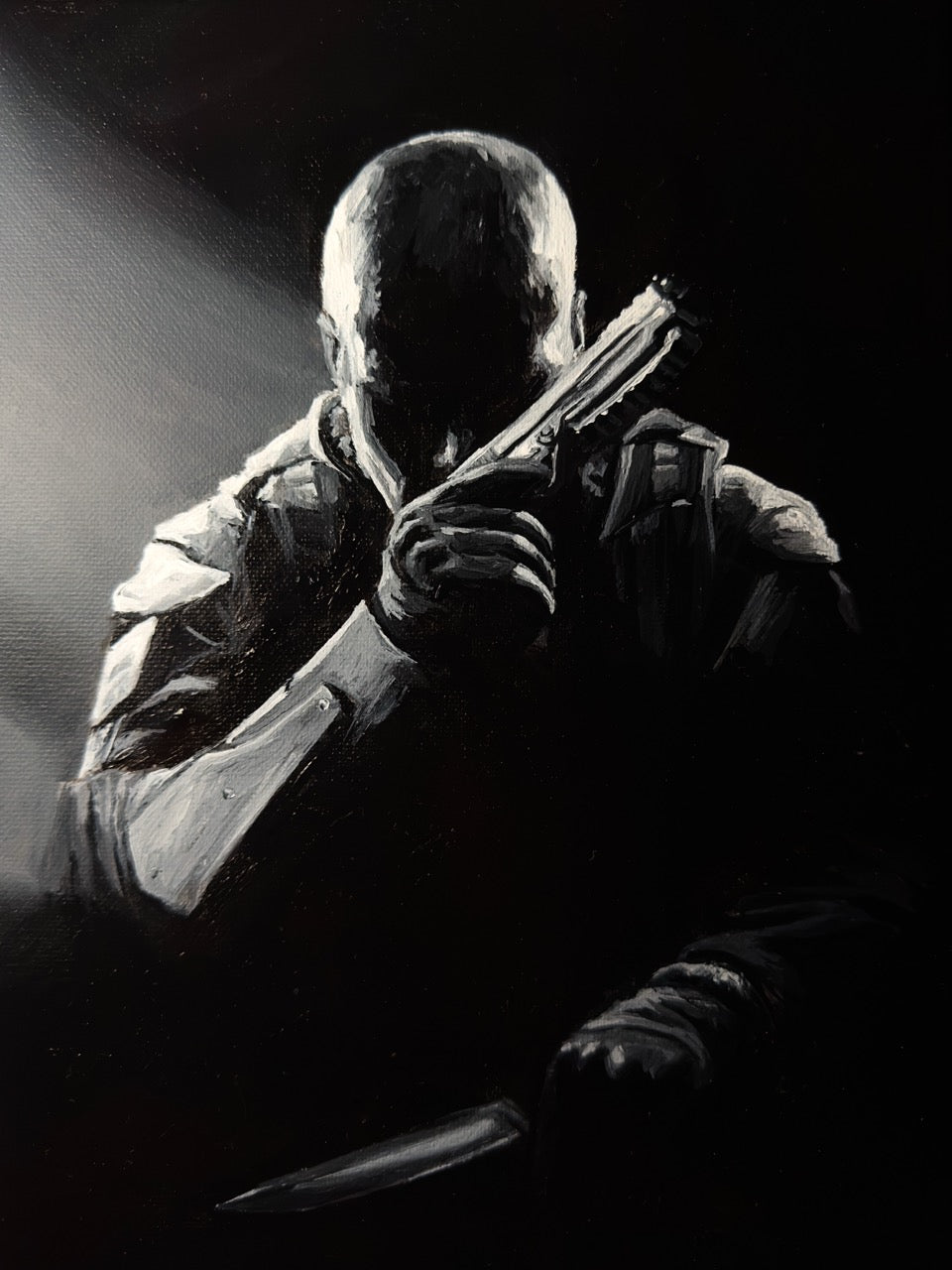 Black Ops 2 Pose - Original Painting
